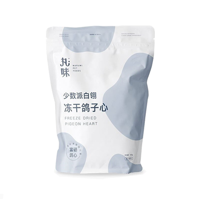 Marumi🐱🐶Freeze Dried Raw Pigeon Heart 70g