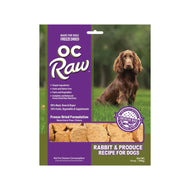 OC RAW🐶Rabbit Patties Complete Freeze Dried Food 14oz