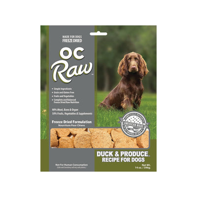OC RAW🐶Duck Complete Freeze Dried Food