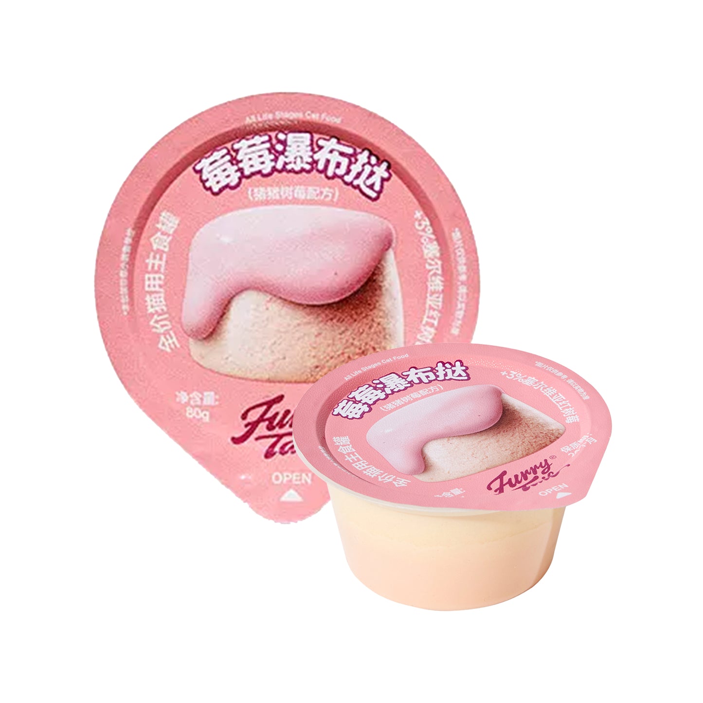 FurryTail🐱Waterfall Tart Complete Wet Food - Pork & Raspberry