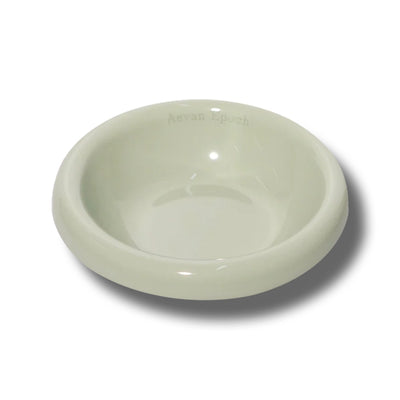 Aevan Epoch🐱🐶Premium Handcrafted Ceramic Bowl - Glossy Avocado