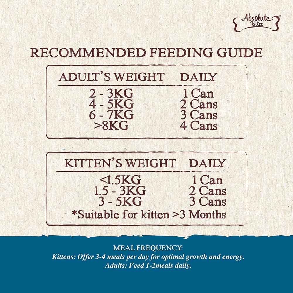 Absolute Bites🐱Wild Age Complete Wet Food 80g