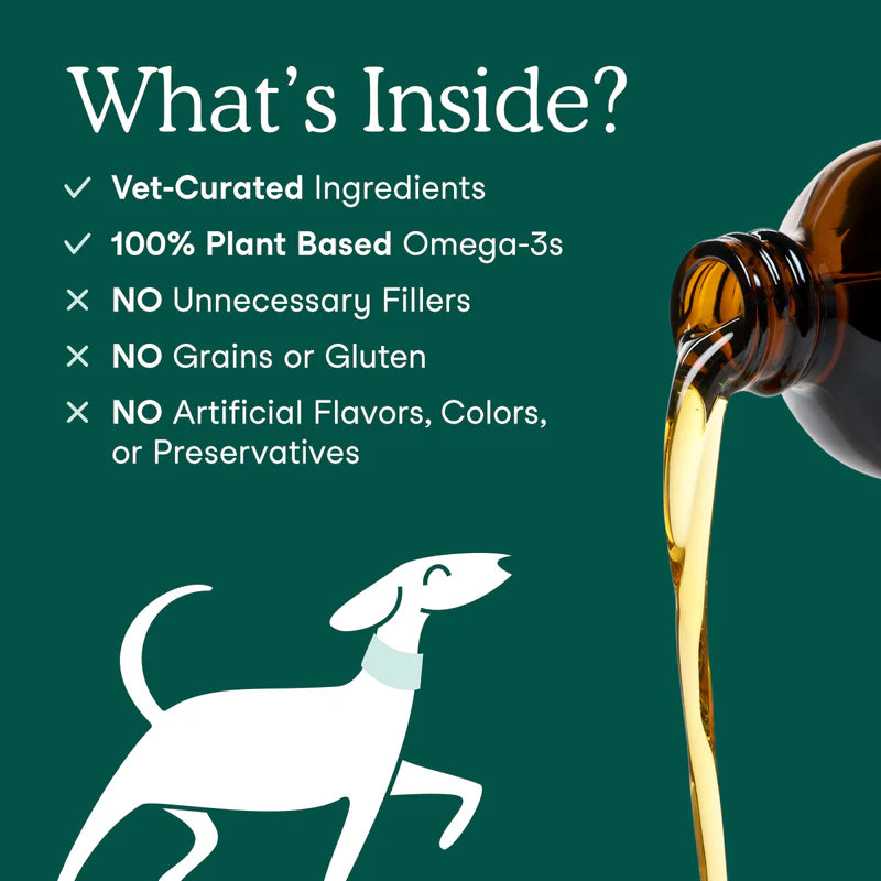 Fera Pets🐱🐶Algae Oil Omega-3, 6, 9 Liquid 8oz