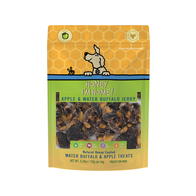 Honey I'm Home🐶Honey Coated Buffalo Apple Jerky 5.29oz