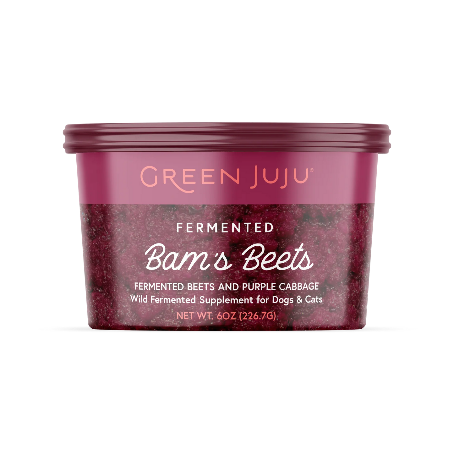 Green JuJu🐱🐶Bam's Beets Fermented Vegetable Blend 6oz