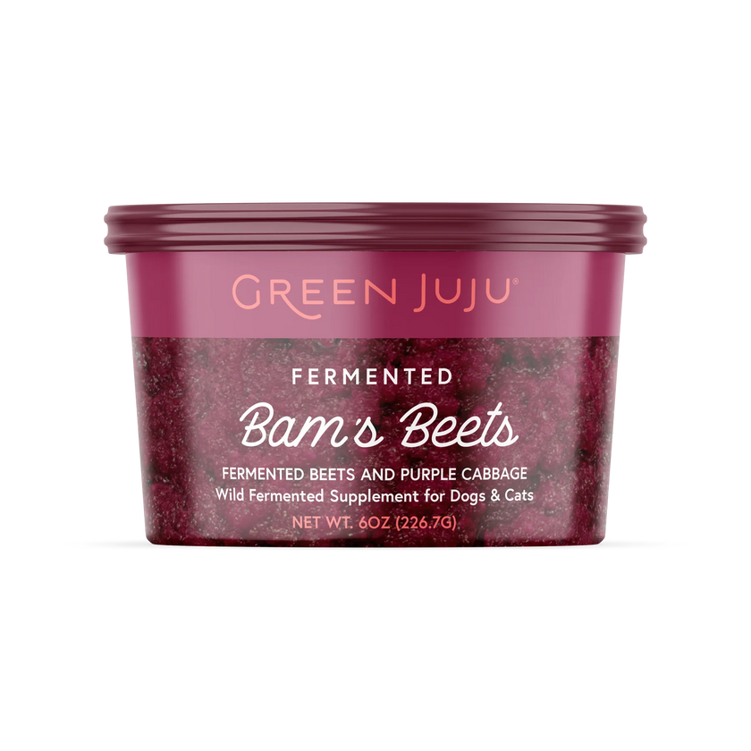 Green JuJu🐱🐶Bam's Beets Fermented Vegetable Blend 6oz