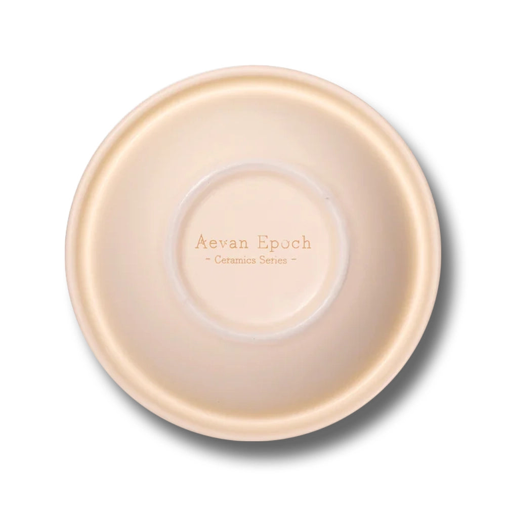 Aevan Epoch🐱🐶Premium Handcrafted Ceramic Bowl - Matte Cream