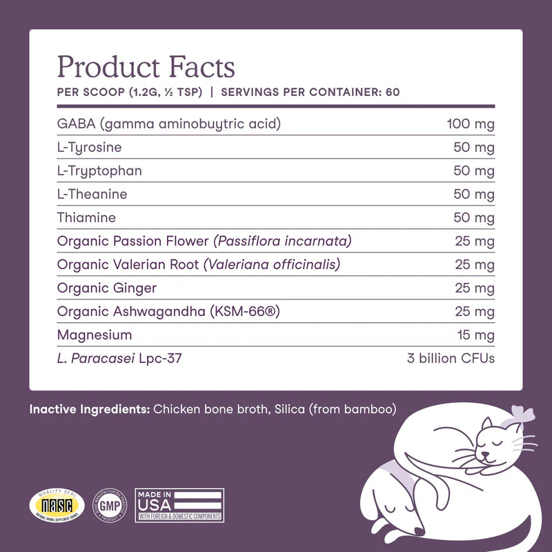 Fera Pets🐱🐶Calming Support 72g