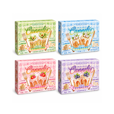 SENXI🐱Freeze Dried & Complete Wet Food Canelé Box 70g*4