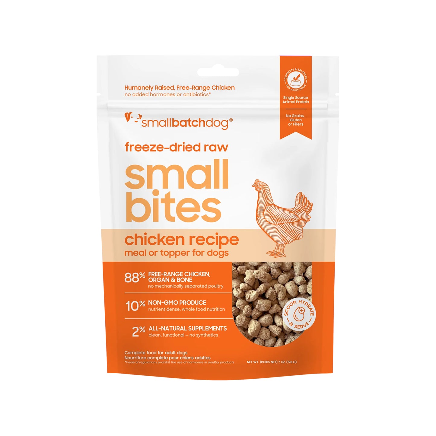 Smallbatch🐶Freeze Dried Raw Small Bites - Chicken