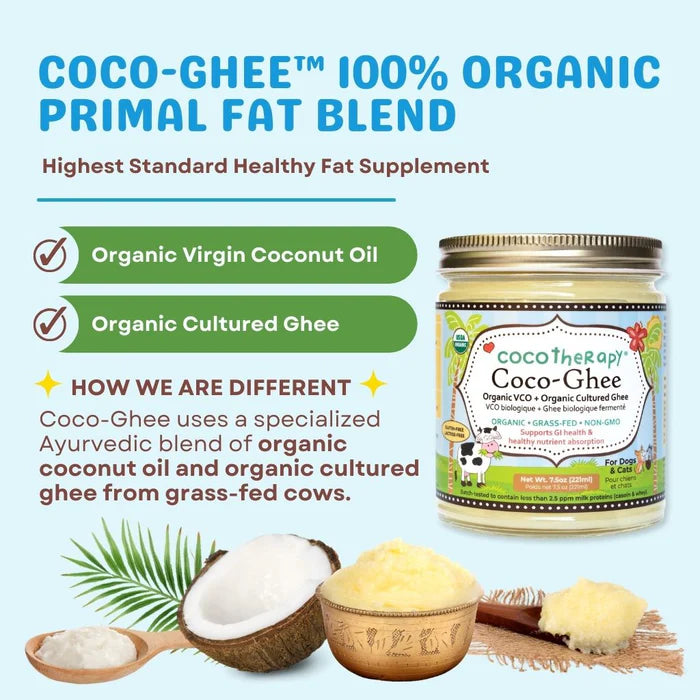 CocoTherapy🐱🐶Coco-Ghee - GI & Digestion Health 7.5oz