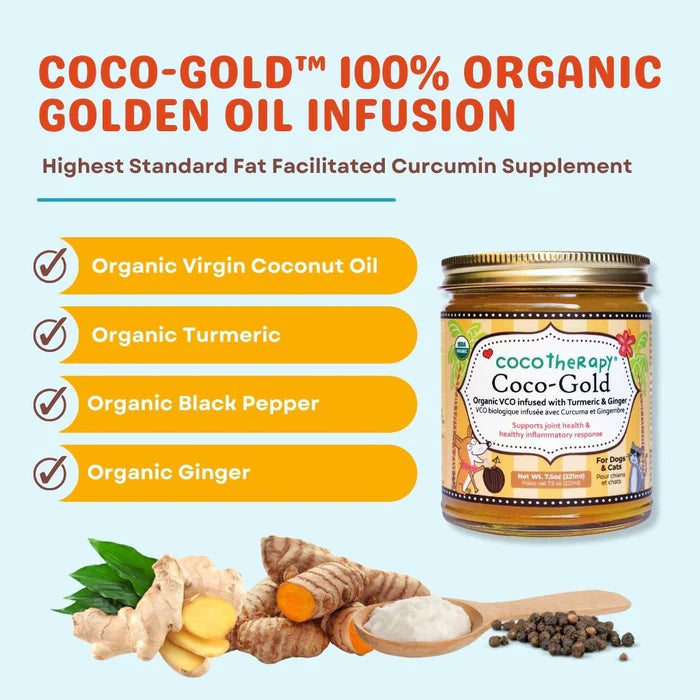 CocoTherapy🐱🐶Coco-Gold - Joint & Inflammatory Care 7.5oz