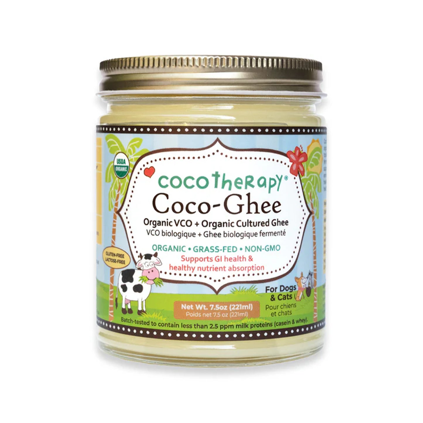 CocoTherapy🐱🐶Coco-Ghee - GI & Digestion Health 7.5oz