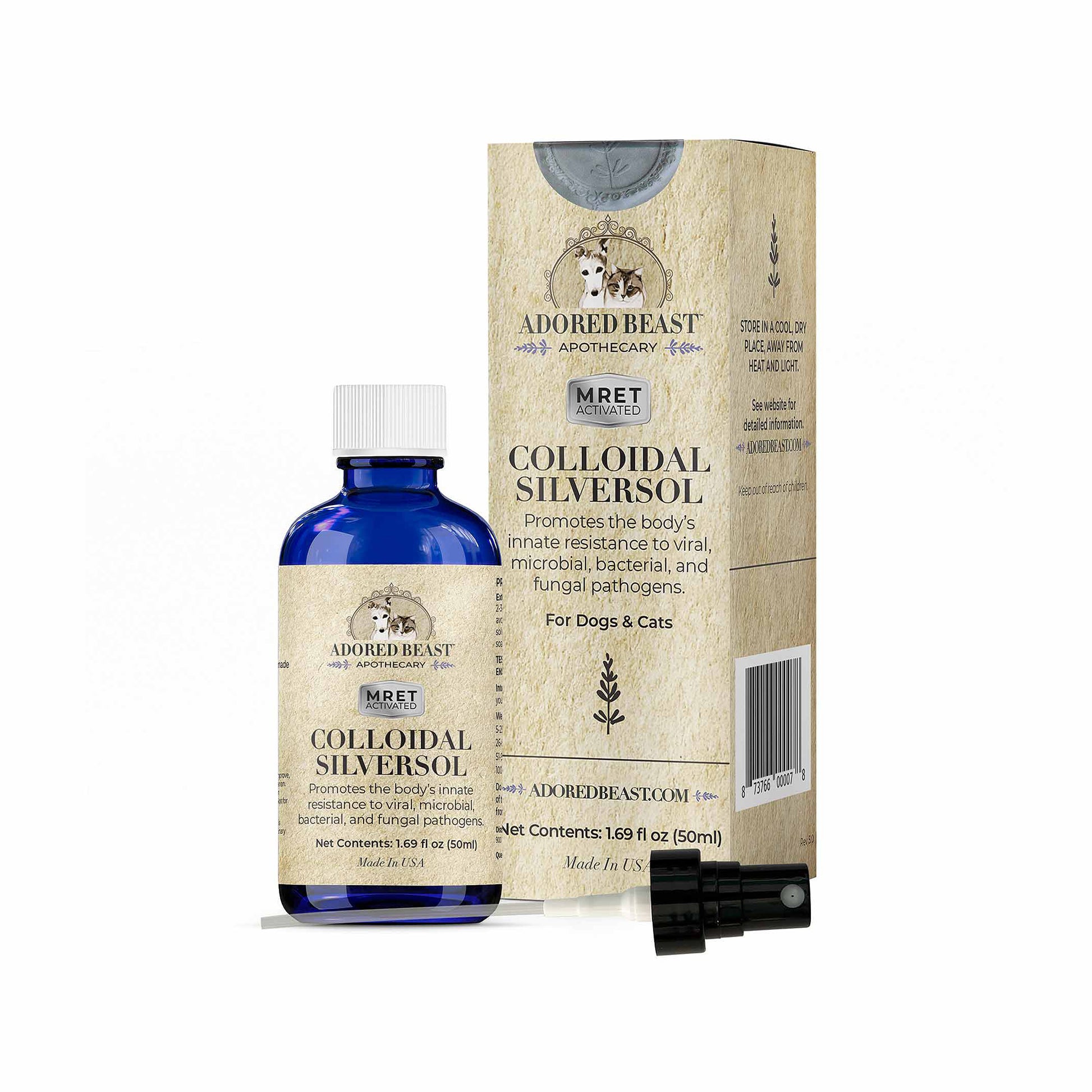 Adored Beast🐱🐶Colloidal SilverSol | *MRET Activated