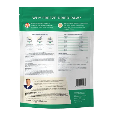 Dr.Marty🐶Nature's Blend Healthy Digestion Freeze Dried Raw Food