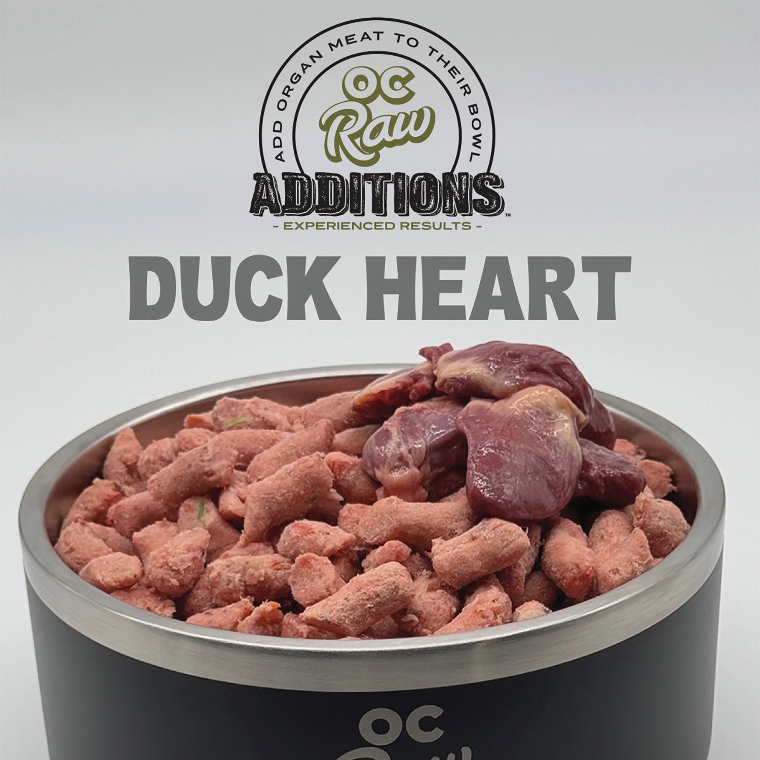 OC RAW🐱🐶Raw Frozen Box - Duck Heart 2lb