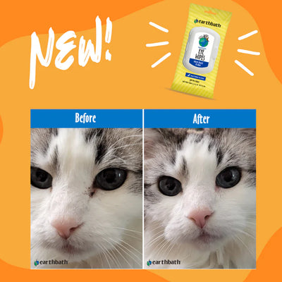 Earthbath🐱🐶Eye Wipes 30ct