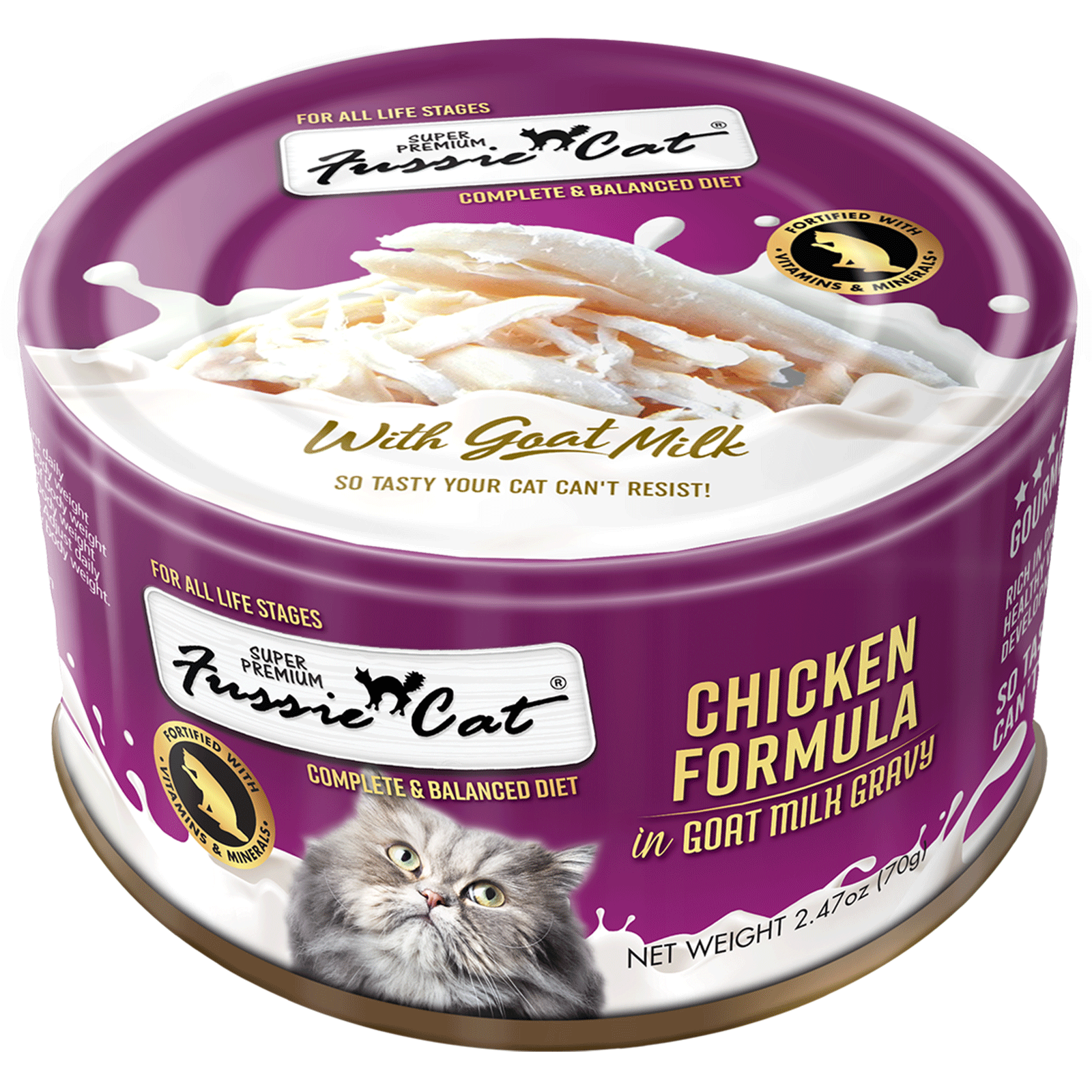 Fussie Cat🐱In Goat Milk Gravy Wet Food