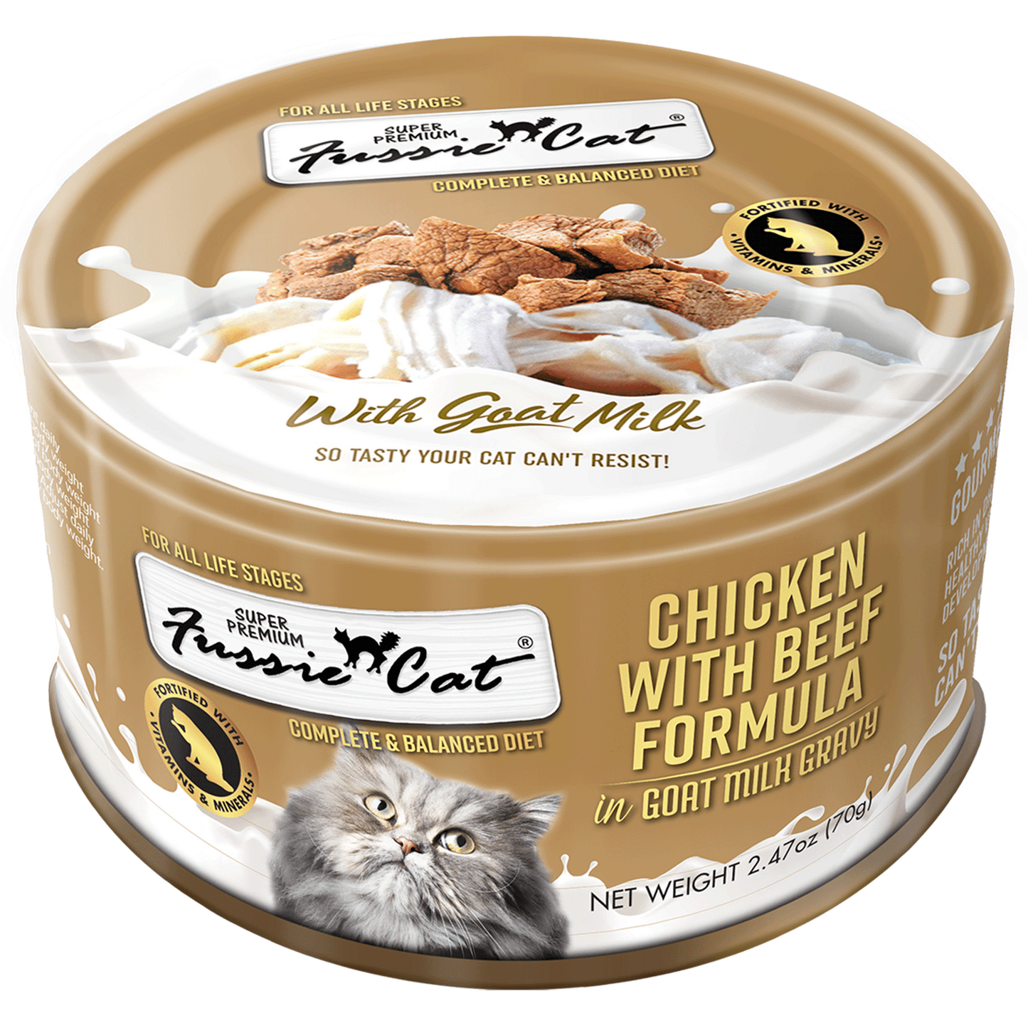 Fussie Cat🐱In Goat Milk Gravy Wet Food