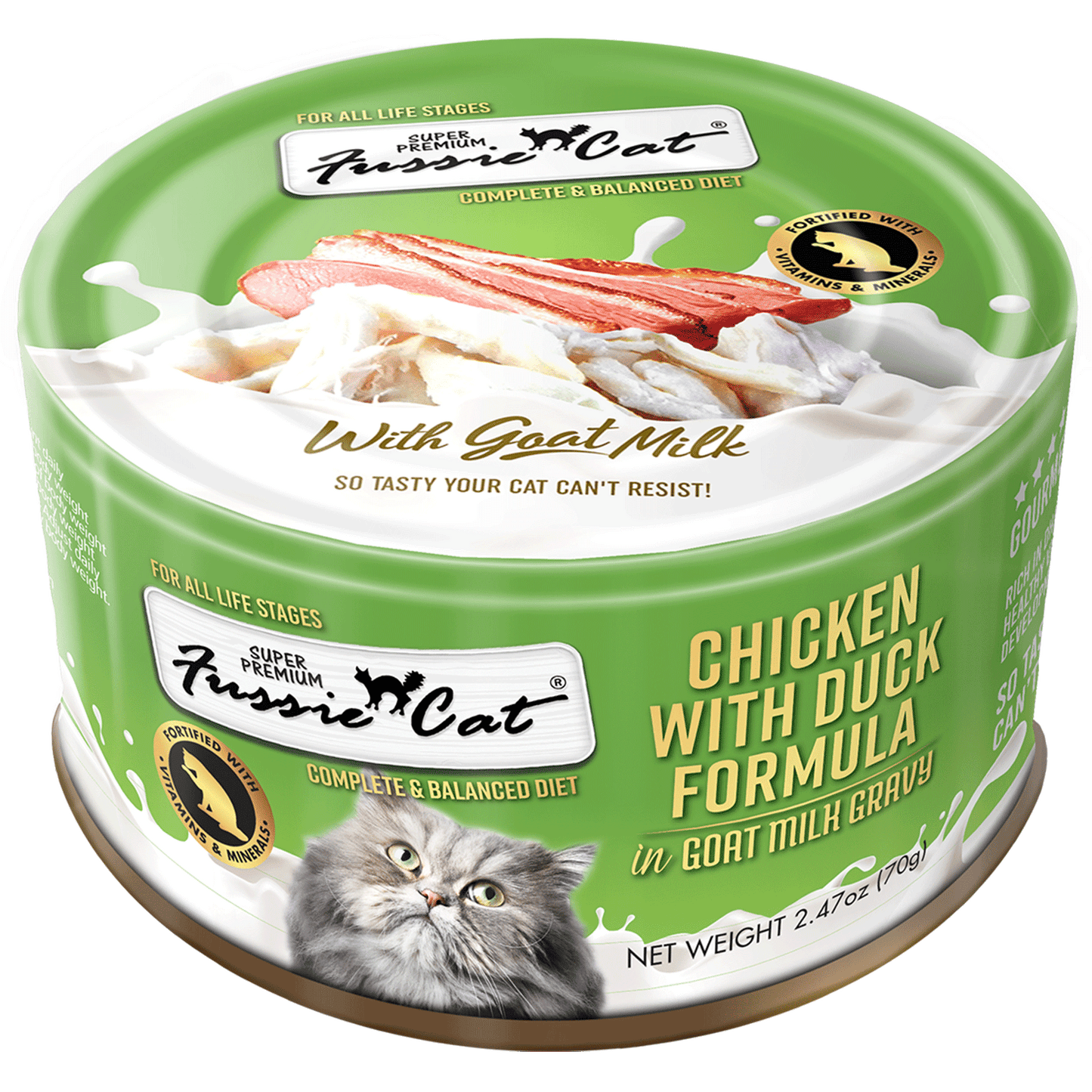 Fussie Cat🐱In Goat Milk Gravy Wet Food