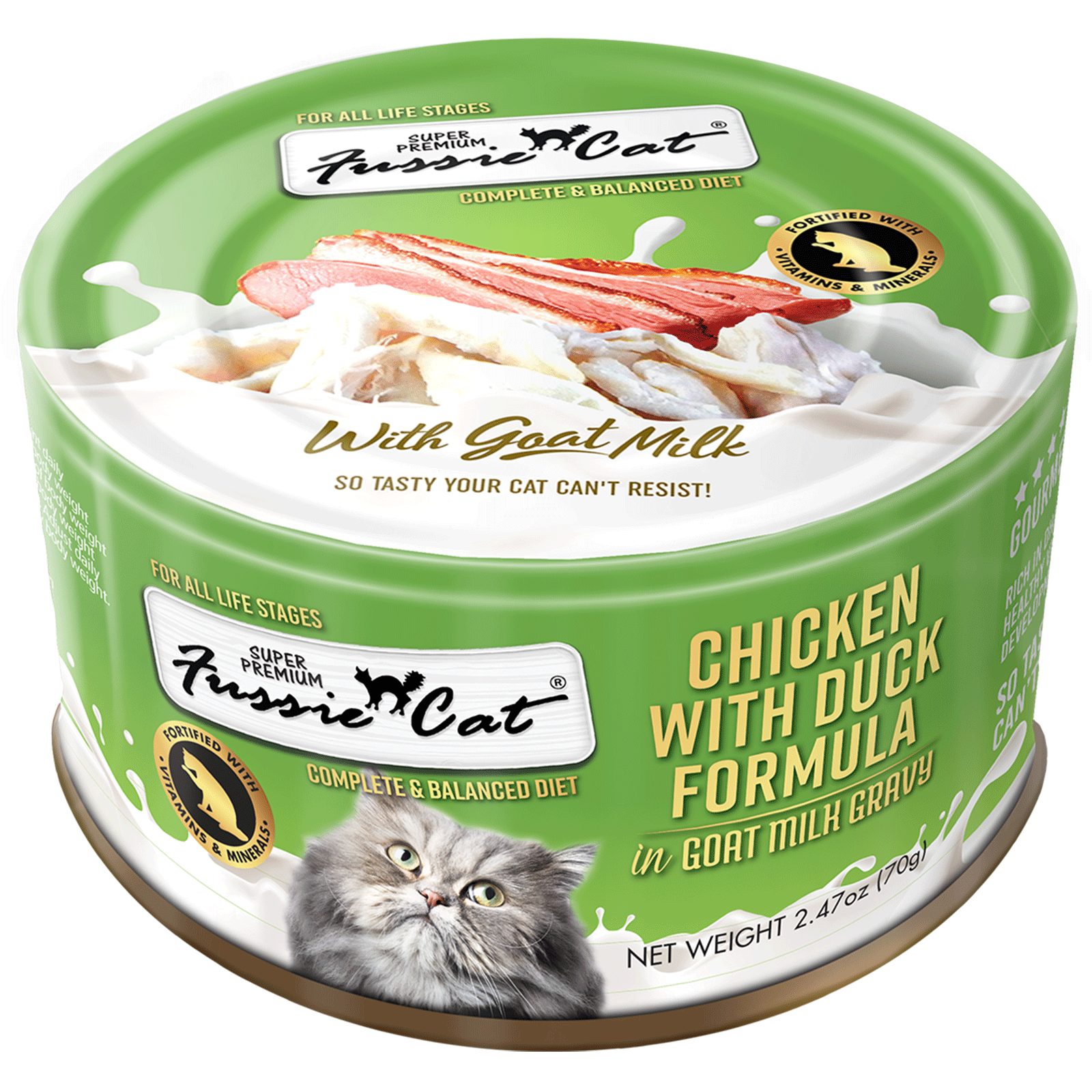 Fussie Cat🐱In Goat Milk Gravy Wet Food