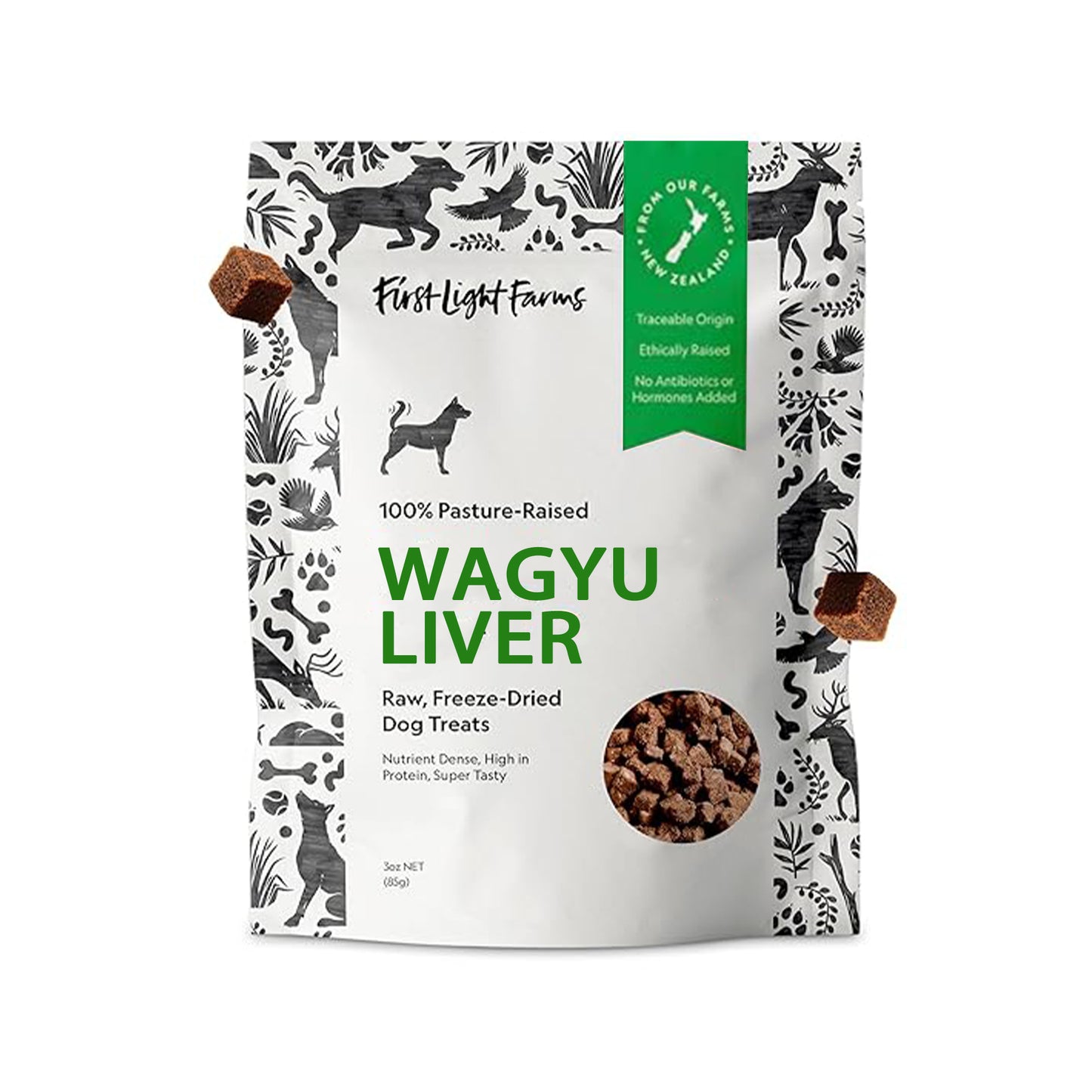 First Light🐶100% Grass Fed Grain-Free Wagyu Beef Treats