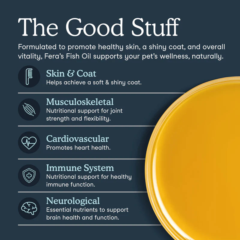 Fera Pets🐱🐶Fish Oil Liquid