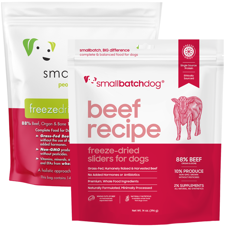 Smallbatch🐶Freeze Dried Sliders - Beef