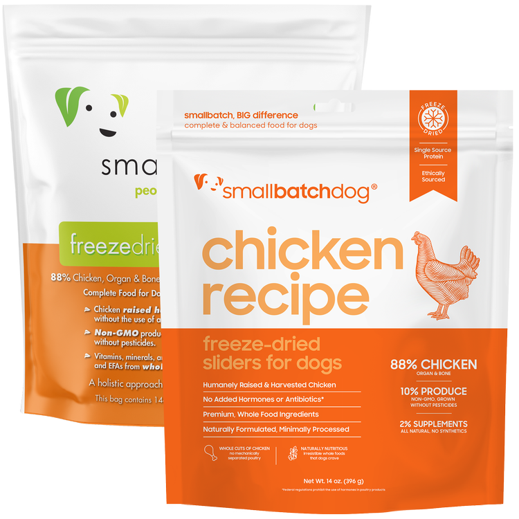 Smallbatch🐶Freeze Dried Sliders - Chicken