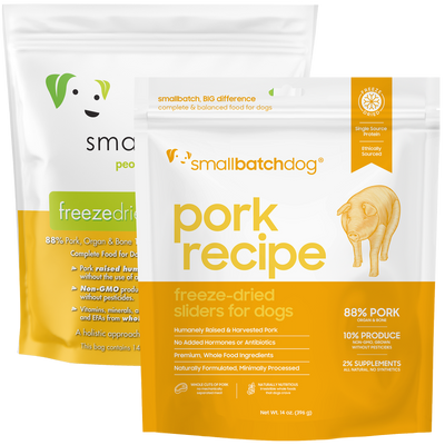 Smallbatch🐶Freeze Dried Sliders - Pork 14oz