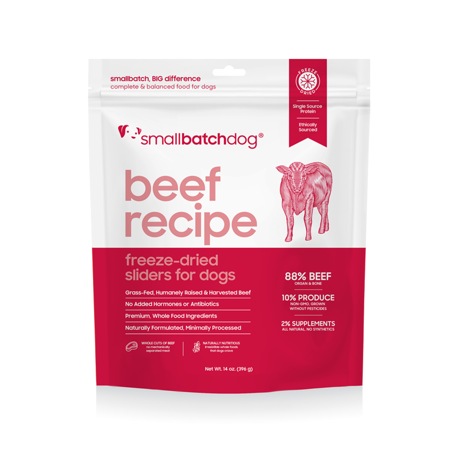 Smallbatch🐶Freeze Dried Sliders - Beef