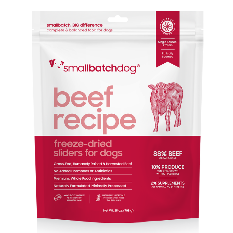 Smallbatch🐶Freeze Dried Sliders - Beef