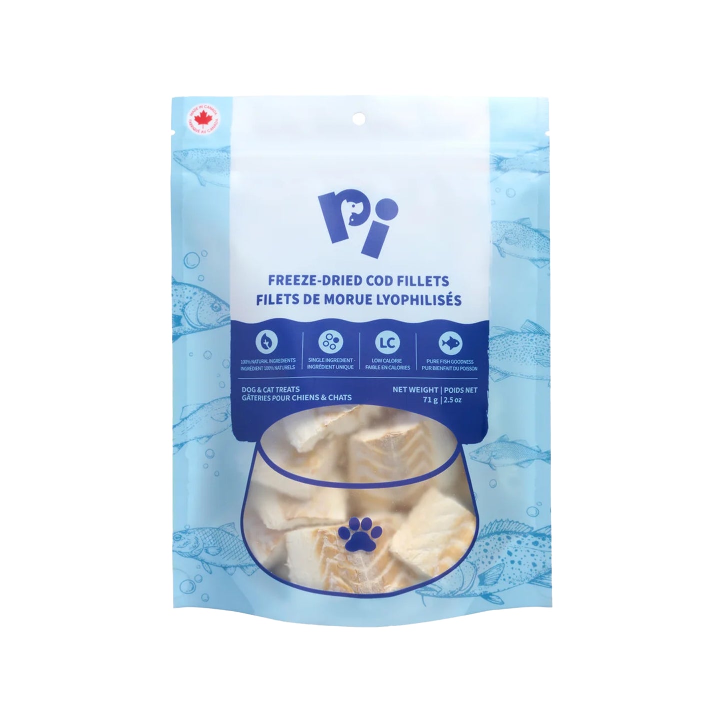 PI PET🐱🐶Freeze Dried Cod Fillets 71g