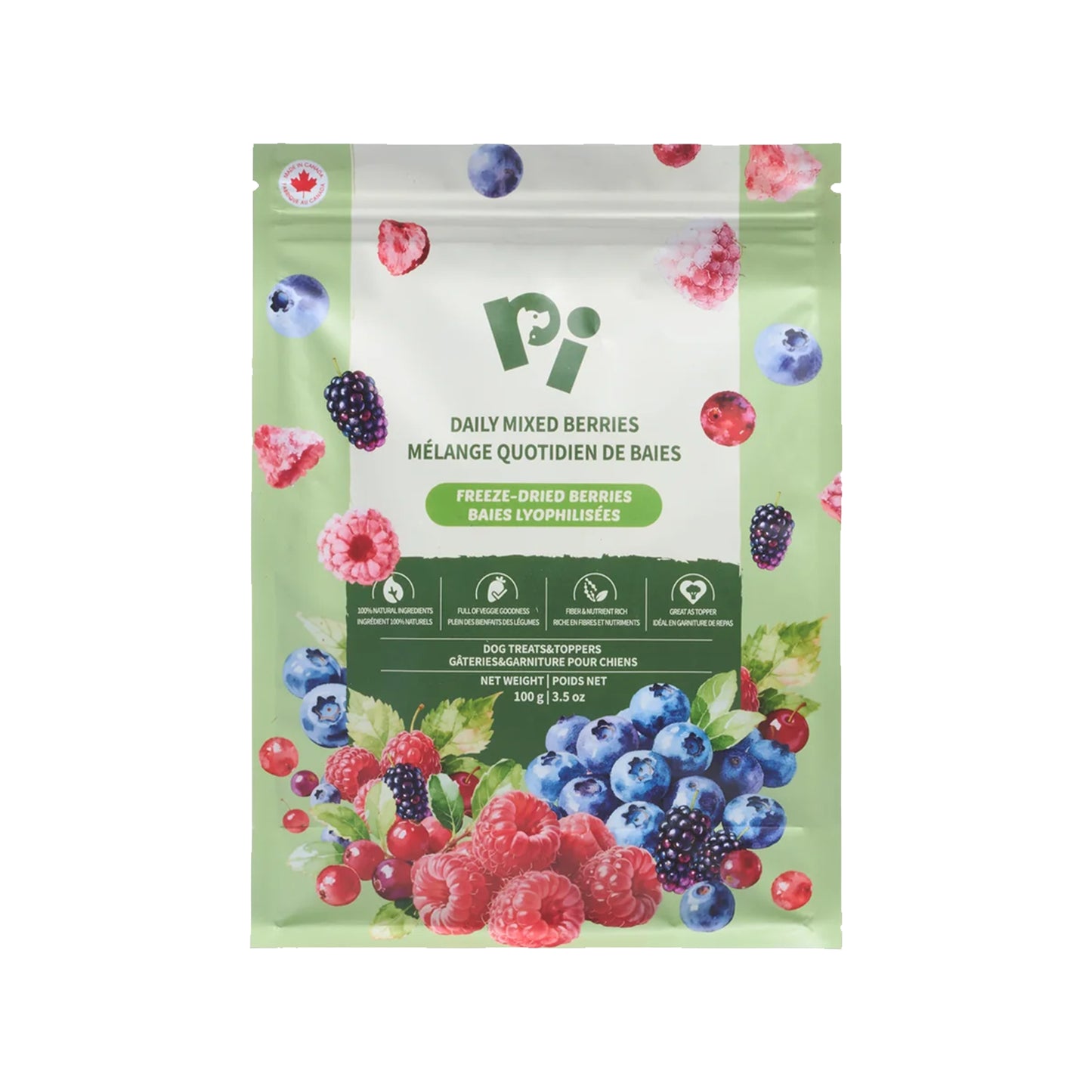 PI PET🐶Freeze Dried Daily Mixed Berries 100g