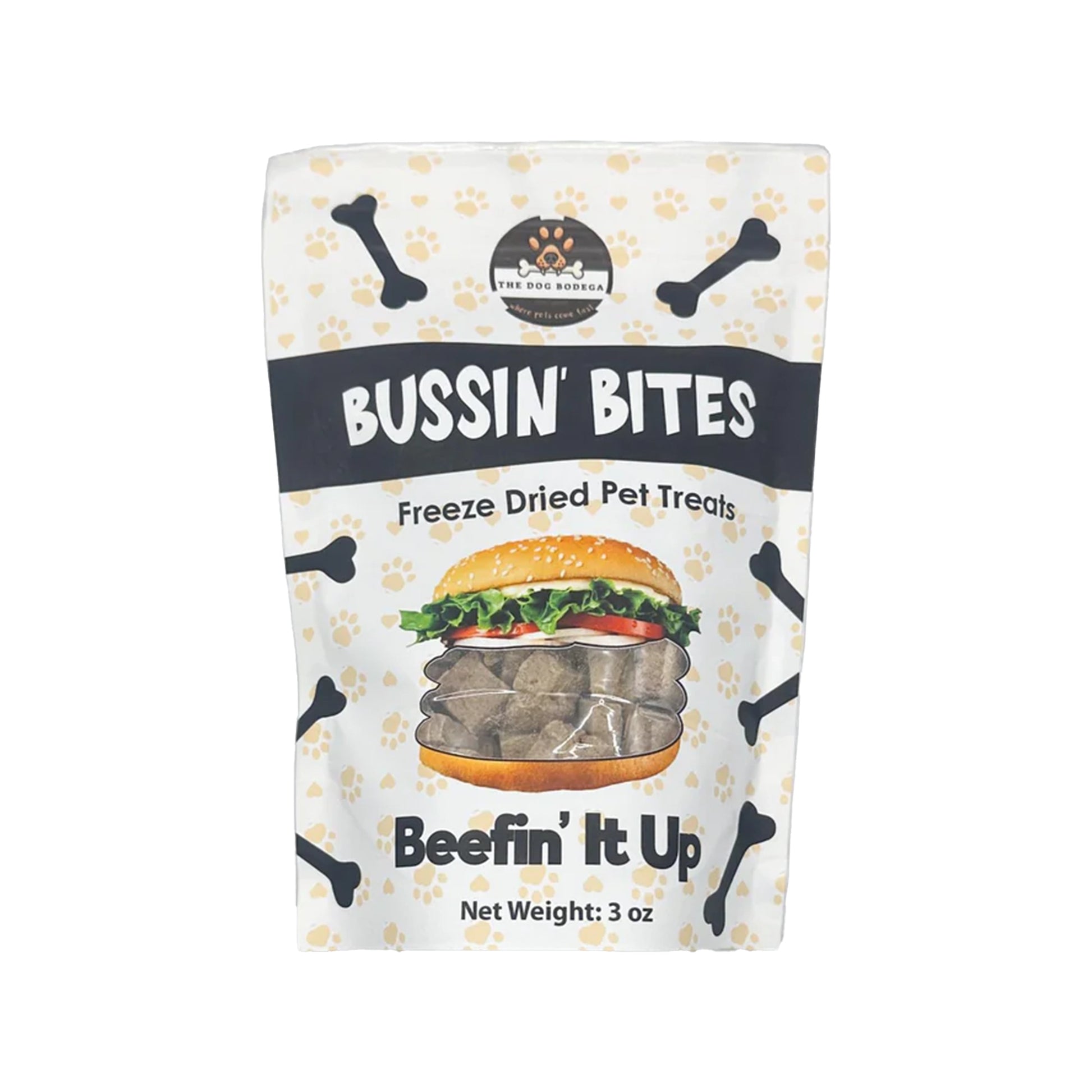 Bussin Bites🐱🐶Freeze Dried Beefin' It Up 3oz