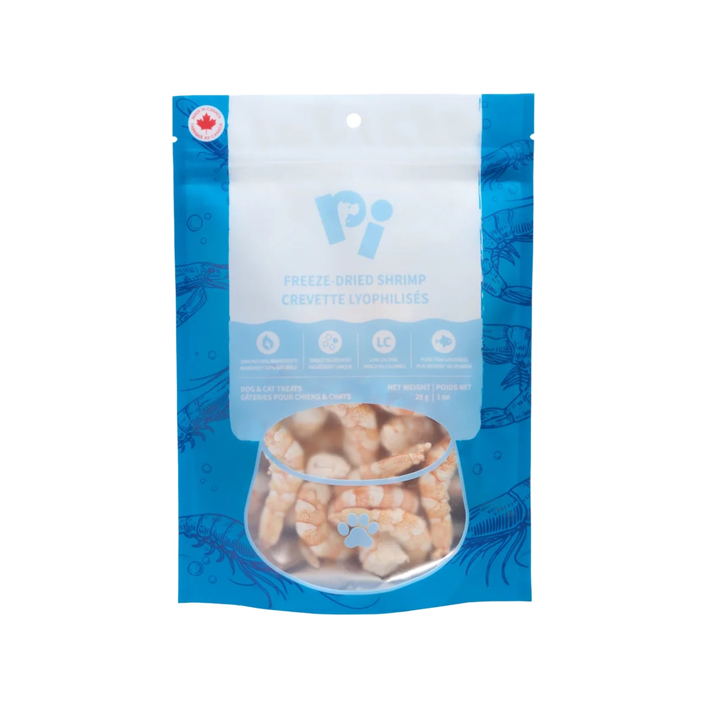 PI PET🐱🐶Freeze Dried Shrimp 28g