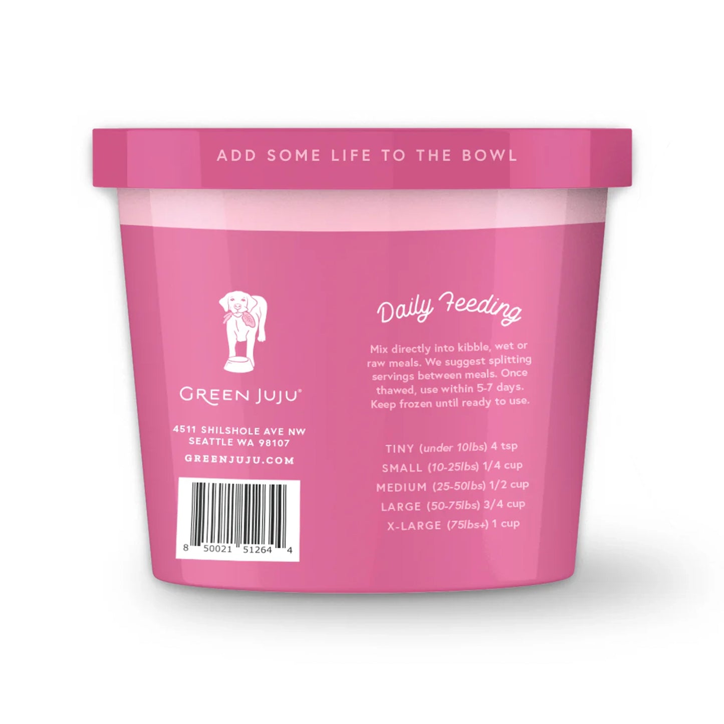 Green JuJu🐶Vitality Blend - Frozen Vegetable Blend