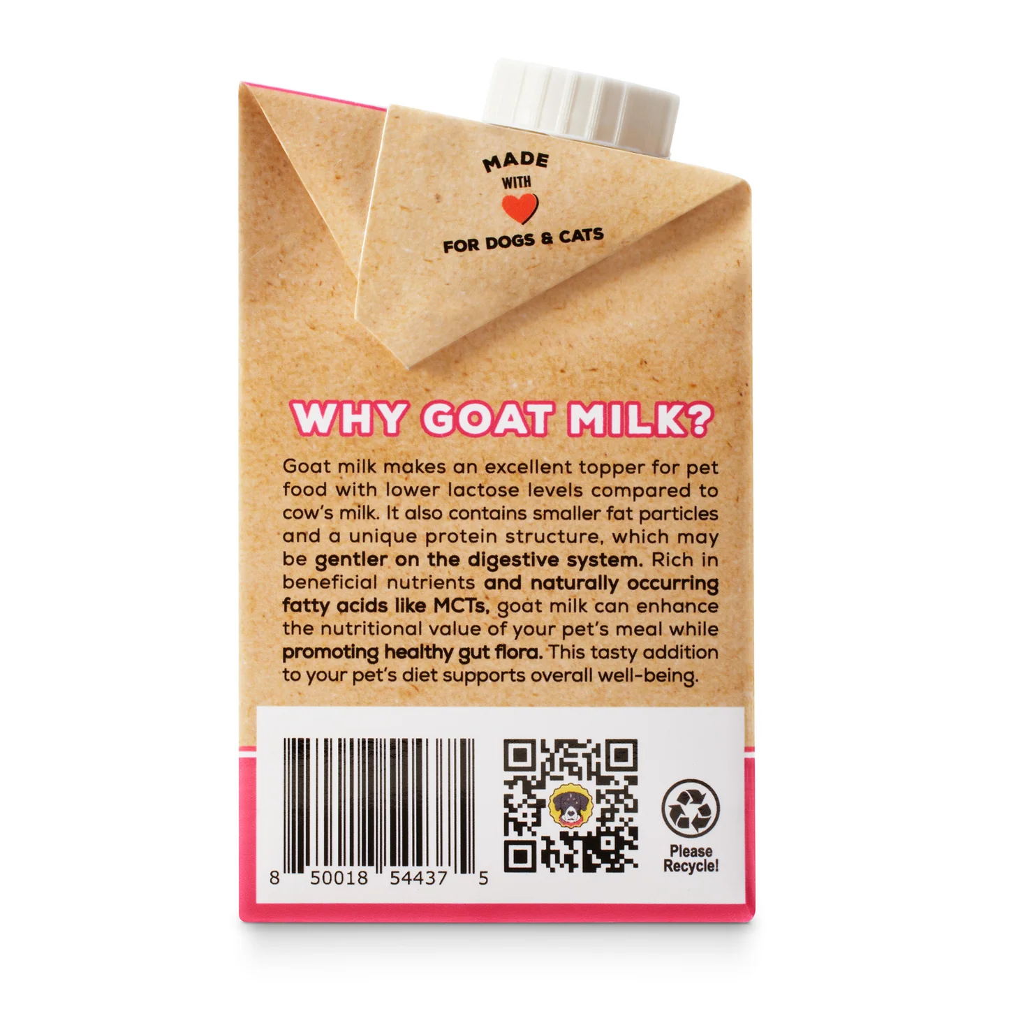 Brutus🐱🐶Gut Health Support 100% Pure Goat Milk 16oz