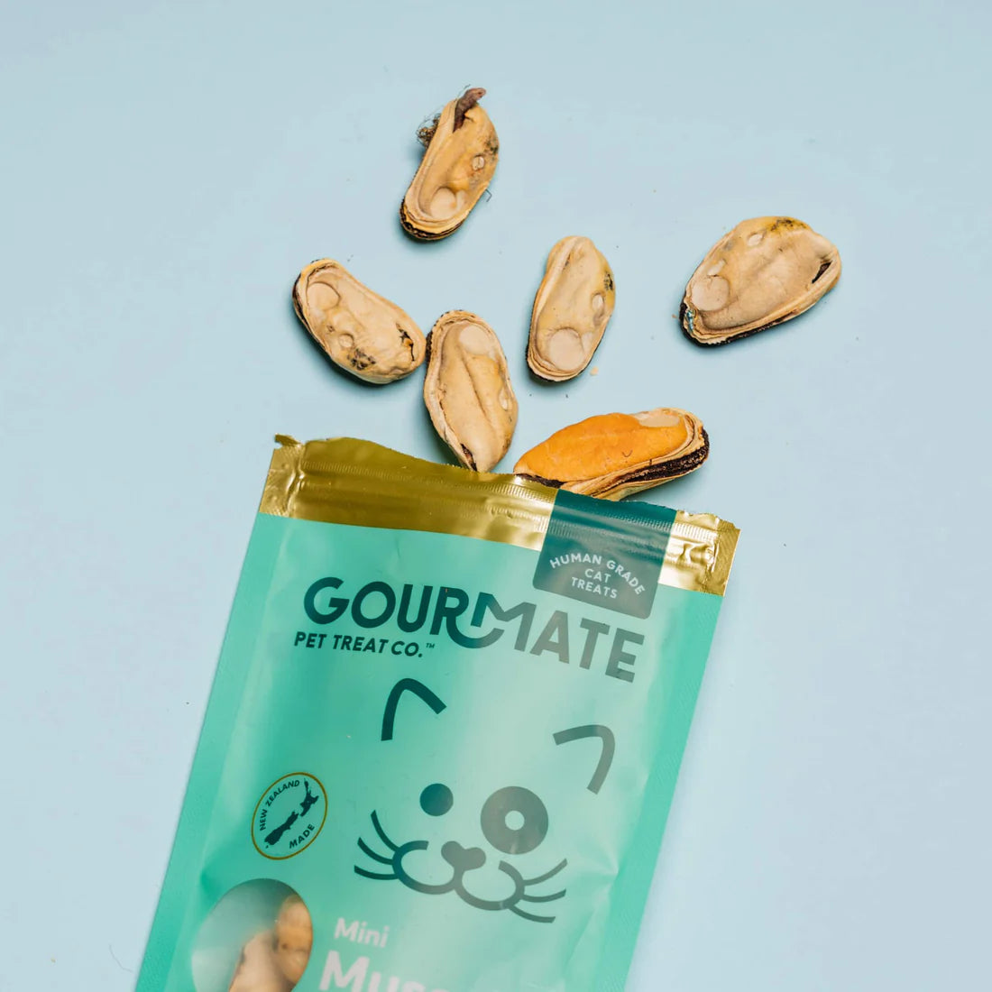 Gourmate🐱Freeze Dried Mini Green Lipped Mussels 0.88oz