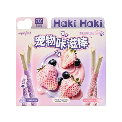 Haki Haki🐱🐶Limited Awayuki White Strawberry Pawcky Sticks 90g
