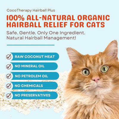 CocoTherapy🐱Organic Hairball Plus 7oz