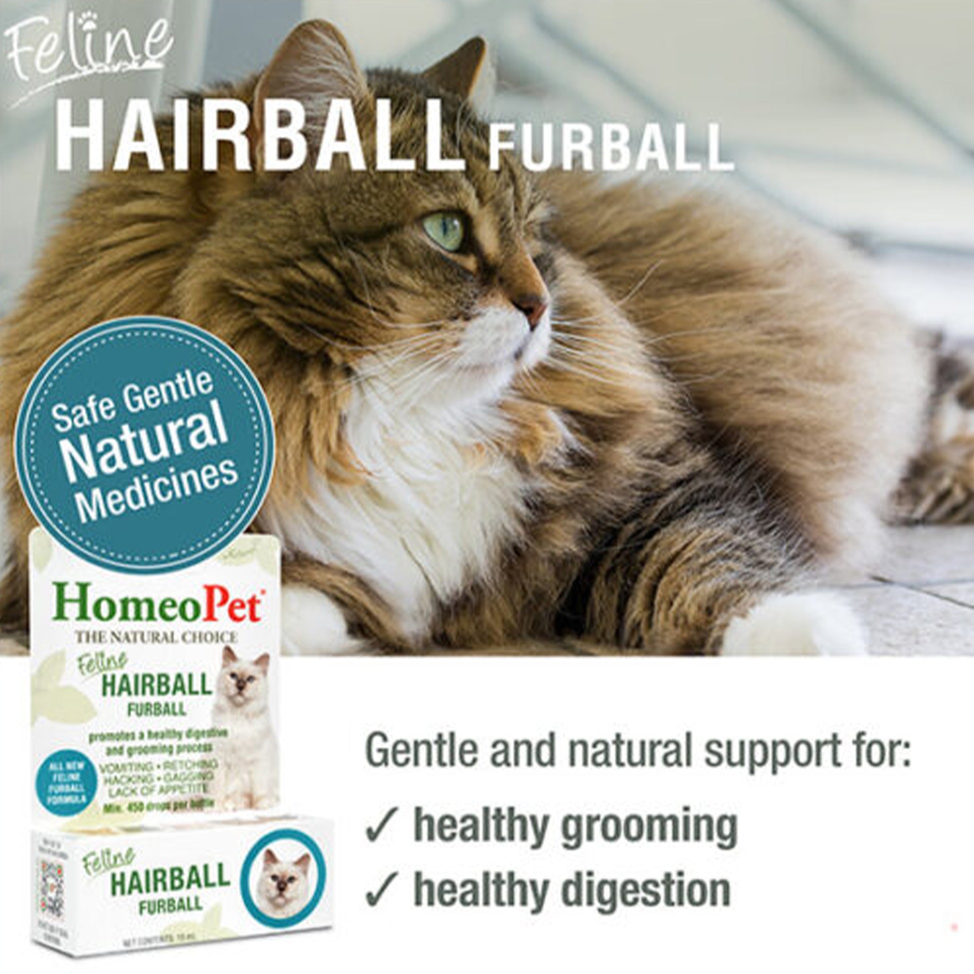 Homeo Pet🐱Hairball Furball 1.1oz
