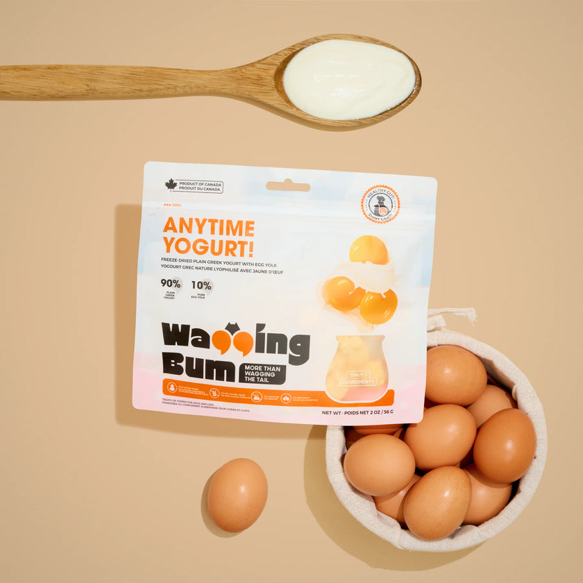 Wagging Bum🐱🐶Freeze Dried Egg Yolk Yogurt 2oz