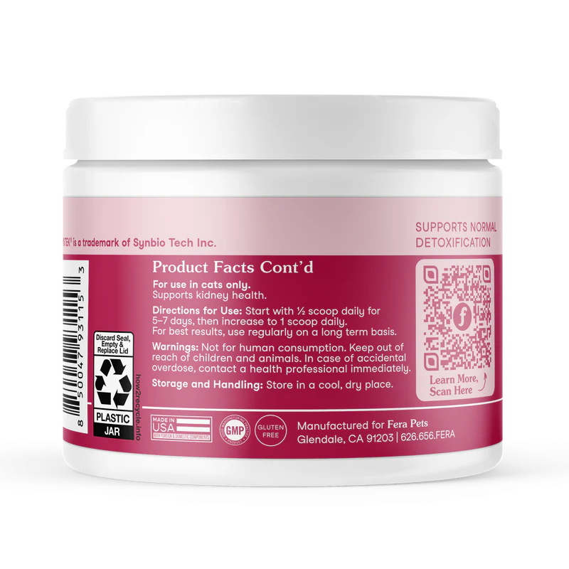 Fera Pets🐱Kidney Support for Cats 60g