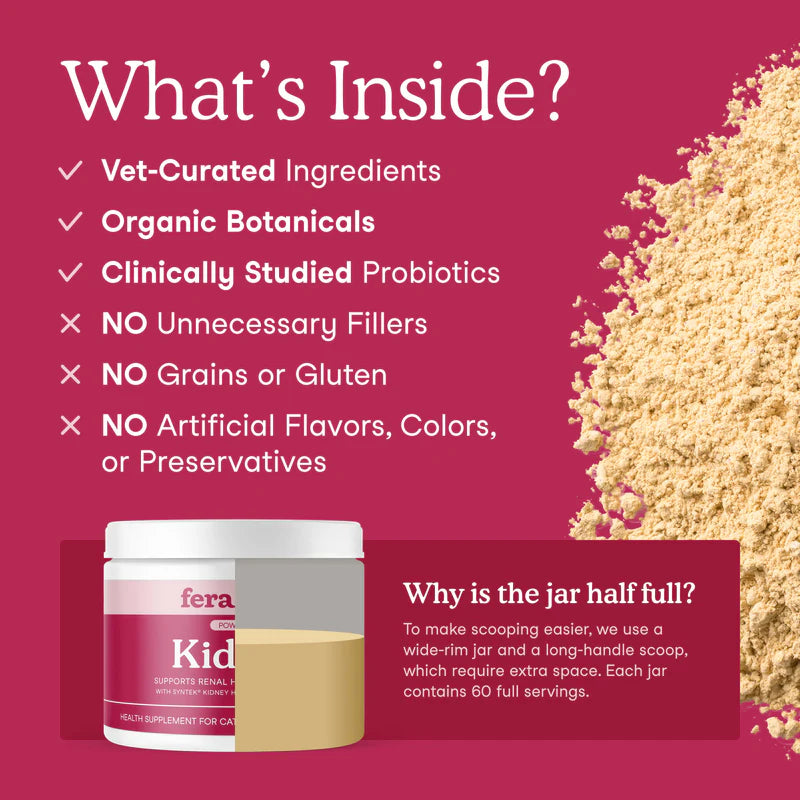 Fera Pets🐱Kidney Support for Cats 60g