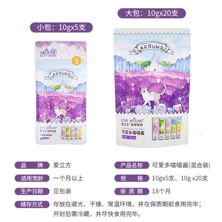 Love Around🐱Complete Solutions Churu Variety Pack