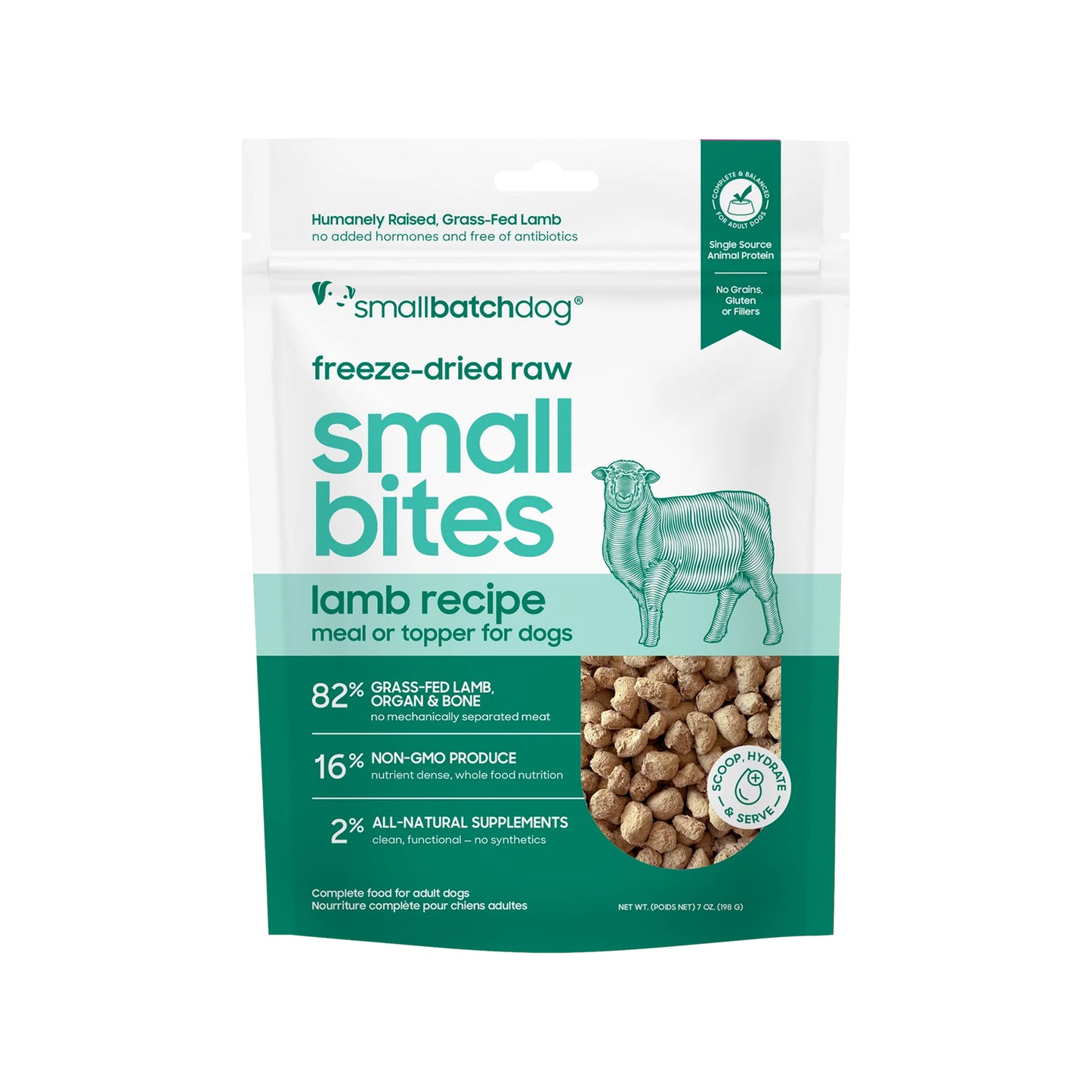 Smallbatch🐶Freeze Dried Raw Small Bites - Lamb