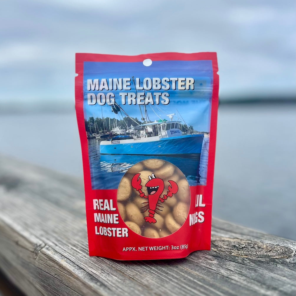 Boothbay Harbor🐶Real Maine Lobster Lil Nugs Treats 3oz