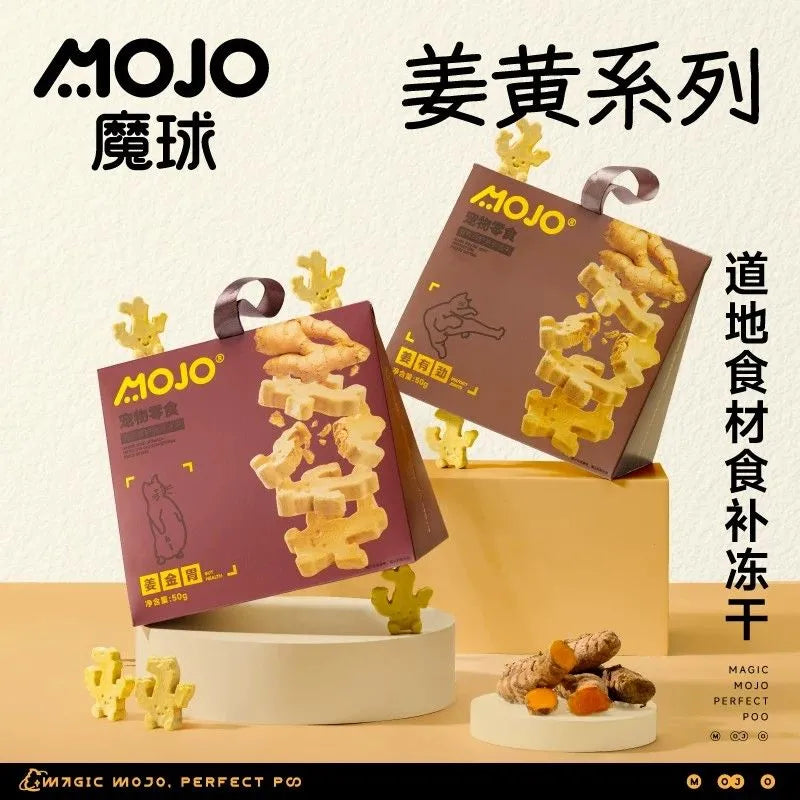 MOJO🐱🐶Freeze Dried Ginger Functional Support Bites 50g