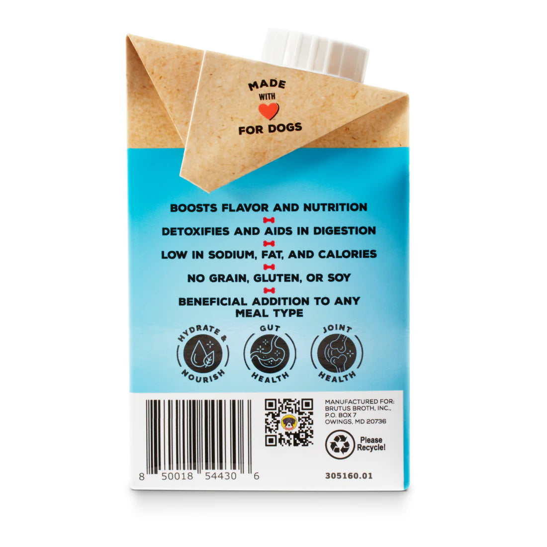 Brutus🐶Mini Hip & Joint Formula - Beef Bone Broth 500ml